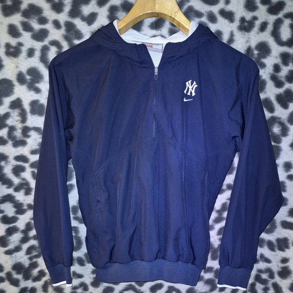 Nike Blue Hooded Jacket - Picture 1 of 5